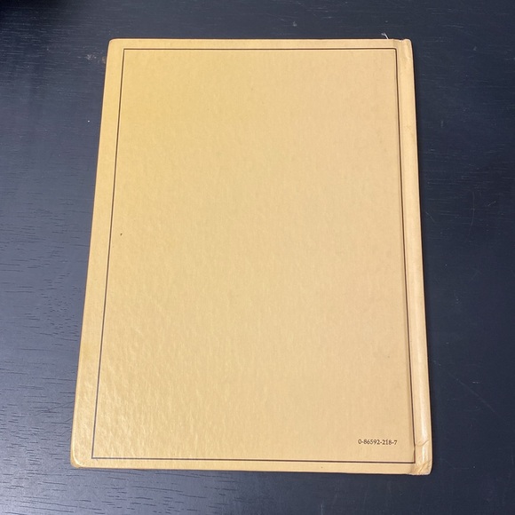 Vintage Rourke Dinosaur Library 7 Books Yellow Orange Peach Decorative Bookshelf - Picture 6 of 16